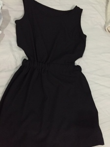 Black cut out dress by Shop Skyla, Singapore Blogshop.